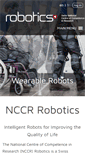 Mobile Screenshot of nccr-robotics.ch